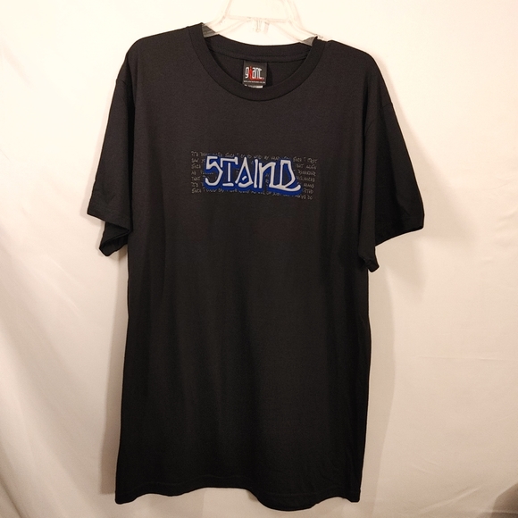 Vintage OG 00’s 01’ Staind T-Shirt “It’s Been Awhile” Band Rock 3M Reflective La - Picture 13 of 16